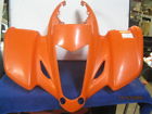 Ka35004-s021-268 Kawasaki Kfx Front Plastic Fenders Body Orange No Cracks Minimal