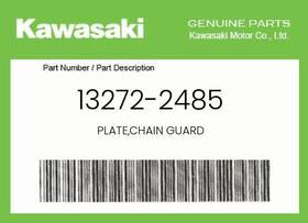 13272-2485 Kawasaki Genuine Plate Chain Guard -