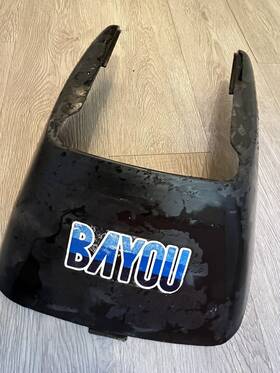 14024-1064-6d Kawasaki 86 87 Bayou 300 Front Fender Center Hood Cover Klf300 Klf185 Klf400 Oem