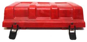14090-1160-6l Kawasaki 2002 Bayou 300 4x4 Rear Fender Cover Storage Lid Red Oem#