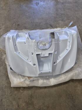 35004-0307-31y Kawasaki Brute Force 750 Front Fender Assembly 4x4i Eps White 2016 18 19 New Oem