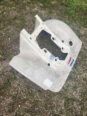 35023-1120-6c Kawasaki 1985 Bayou 185 White Rear Fenders