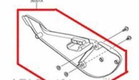 36001-1667-266 Kawasaki Kx65 Kx 65 Right Side Cover Bright White