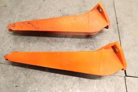 Mat16022 Kawasaki 2002 Prairie 650 Kvf650a 4x4 Oem Front Fairing Cowl Fender Hood Stay