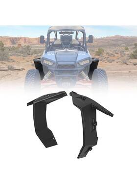 5282 Kemimoto 2pcs Front Xxl Extended Fender Flares Compatible With Polaris Rzr 1000 2014-2023