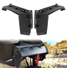 Kemimoto 769293969929 Front Xxl Extended Fender Flares Kit Update Wider Mud Flaps Guards Can Am Maveri
