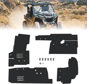 Amber030039210901 Kemimoto Mudguard Fender Flares Splash Guard For 2021-2023 Wolverine Rmax2/rmax4 1000