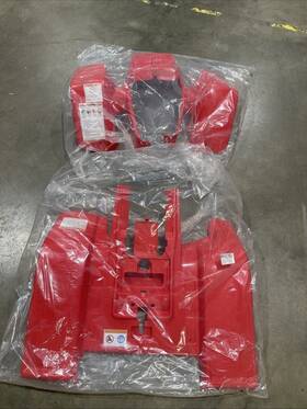 Rocket788 Kojem Fender Plastic Body Kit For 87-2006 Yamaha Banshee 350 Yfz350 Red Front And Back