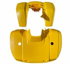 5458 Ktx Pro Inc Honda Trx300 Trx 300 Front And Rear Fender Set Yellow 88-00 Tpo Plastics