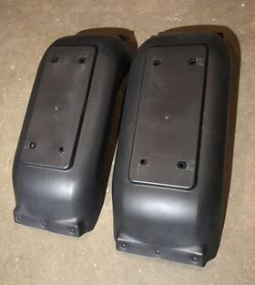 K7561-55240 Kubota 2013 Oem Rtv 900 4x4 Rtv900 Rear Black Plastic Fender Mud Flap Cover Pair