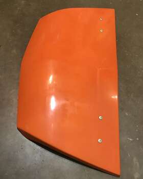 K7571-54113 Kubota 13 Rtv 900 4x4 Utv Oem Orange Hood Bonnet Upper Front Cover