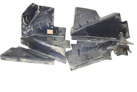 K7591-85712 Kubota 15 Rtv-x900w Radiator Shields Guards Covers Left And Right