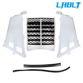 Om243189oc Lablt Gas Tank Side Covers Grill Plastic White For 1987-2006 Yamaha Banshee 350