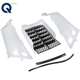 Qs432336qr Lablt White Plastic Gas Tank Side Cover Radiator Grill For Yamaha Banshee350 1987-2006
