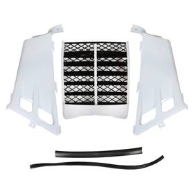 Law240234 Labwork For 1987-2006 Yamaha Banshee Yfz350 White Gas Tank Side Cover Radiator Grill