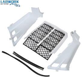 La2369604cm Labworkauto Gas Tank Side Cover Radiator Grill 1987-2006 For Yamaha Banshee Yfz350 White