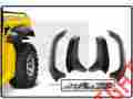 Mai-49226 Maier Mfg Yamaha Rhino 450 660 700 Fender Flares 4 Set Of Textured Black