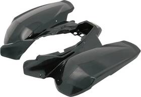 5gg49usuy6 Maier Black Polyethylene Rear Fender Fairing Guard Polaris Predator 500 03-06