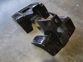Maier Mfg 116900 Honda Trx70 Black Front And Rear Plastic Fender Set 86-87 Plastics
