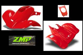 11726-12 Maier Mfg New Honda Trx 300ex 250x Fighting Red Front And Rear Fender With Tank Cover