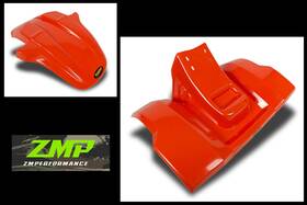 11997-11 Maier Mfg New Honda Atc70 78-85 Zest Orange Plastic Mini Atc250r Front And Rear Fender Set