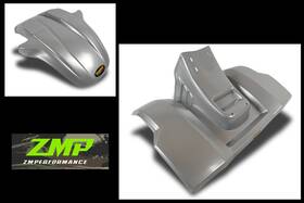 11997-14 Maier Mfg New Honda Atc70 78-85 Metallic Silver Plastic Mini Atc250r Front And Rear Fender