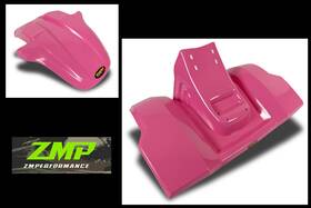 11997-19 Maier Mfg New Honda Atc70 78-85 Pink Plastic Mini Atc250r Front And Rear Fender Set