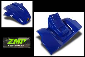 119976 Maier Mfg New Honda Atc70 78-85 Dark Blue Plastic Mini Atc250r Front And Rear Fender Set