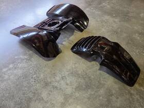 Maier Mfg 189250 Yamaha Tri-z Tri Z Ytz 250 85-86 Black Plastic Front And Rear Fender Set