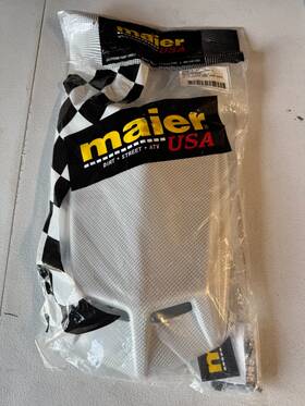 Maier Mfg 50972-31 Honda Trx450r Er Gloss Carbon Fiber White Vented Hood