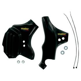 5576-m187730-atv Maier Mfg Frame Cover-black For 2007-2008 Yamaha Yfz450 Se Atv