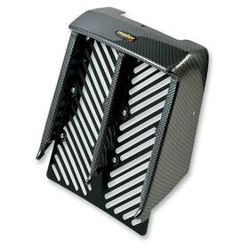 5761-m134100-atv Maier Mfg Radiator Cover-black Carbon Fiber For 1987-2006 Yamaha Yfz350 Banshee