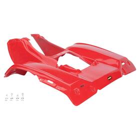 5814-m134206-atv Maier Mfg Rear Fender-red For 1986-1988 Honda Trx200sx Atv