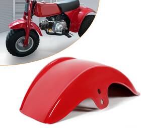 Mapp Lymp-125-1 Front Fender Plastic Kit Red For Honda Atc70 1978-1985