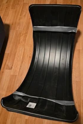 10001749 Minimizer Pm1601b Dual Fender For Trucks With 16.5 Tire Black Plastic 1 Pair