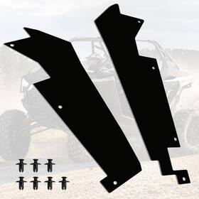 Moirac187 Momirac Rear Fender Flares Mud Flap Guard For Polaris Rzr Pro Xp Premium Ultimate Sport