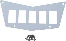 1363-m557304-utv Moose Utility Center 5 Switch Dash Plate-white For 2013 Polaris Ranger Rzr Xp 900 Ho