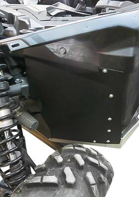 1453-m557484-utv Moose Utility Footwell Protector For 2018-2019 Can-am Maverick X3 X Mr Turbo R Utv