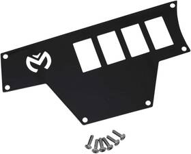 8521-m373620-utv Moose Utility Large 4 Switch Dash Plate-left-black For 2014 Polaris Rzr Xp 1000 Eps Le