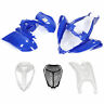 Mp-018-bl Hecasa For Yamaha Raptor Atv Plastics Kit Fenders 763341382005