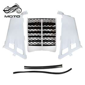 Msp891693 Munirater Plastic Gas Tank Side Cover Radiator Grill For Yamaha Banshee350 1987-2006 White