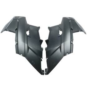 Autv-rzr-056 Mzyparts #sun Black Left Right Front Fender Cover Panel Fit For Polaris Rzr Xp 1000 2017-2019