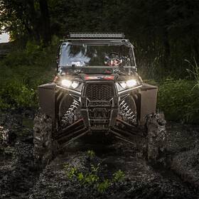 58808 Oumurs For Polaris Rzr Xp 1000/xp 4 1000 2014-23 Fender Flares Mud Flaps Front Black