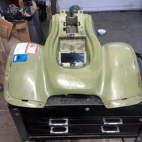 0450947 Polaris Sportsman 90 02 Fender Rear Green
