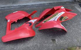 2632424-288 Polaris Scrambler 500 00 Four Wheeler Plastics Red Vintage 2632424-288 Polaris Scrambler 500 00 Four Wheeler Plastics Red Vintage
