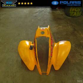 2632671-053 Polaris Oem 2003 Trail Blazer 250 Front Fender Mud Splash Guard Plastic 02-03