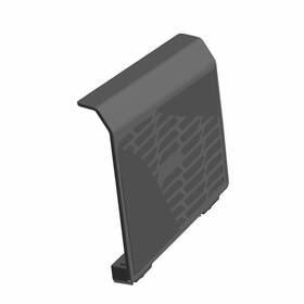 2637225-070 Polaris Fender Intake Assembly Rear Left Gloss Black