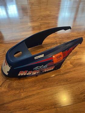 5430979-01 Polaris 95 96 97 Magnum 425 4x4 6x6 Gas Tank Cover - Good Condition No Cracks