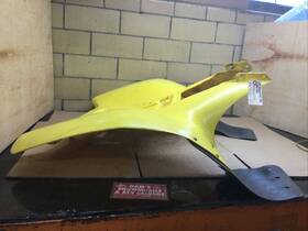 5434014 Polaris Fender Rear Yellow # 2003 Scrambler 500 Atv 4x4 Pick Up Only