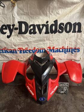 5434436 Polaris Predator 500 Oem Front Nose Headlight Fairing Atv Quad Nice